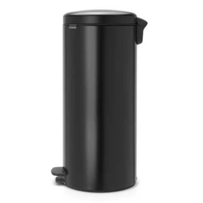 Brabantia Pedalspand med silent close 30 L 74 cm. i mat sort
