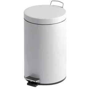 V-part pedalspand 30L hvid