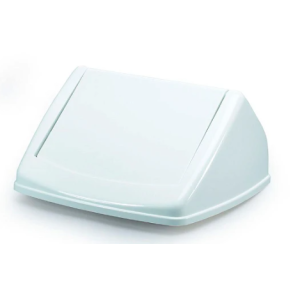 Durable Durabin 40L Flip vippelg hvid