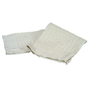 Gulvklud vaffelvvet i 50x45 cm i hvid 5 stk.