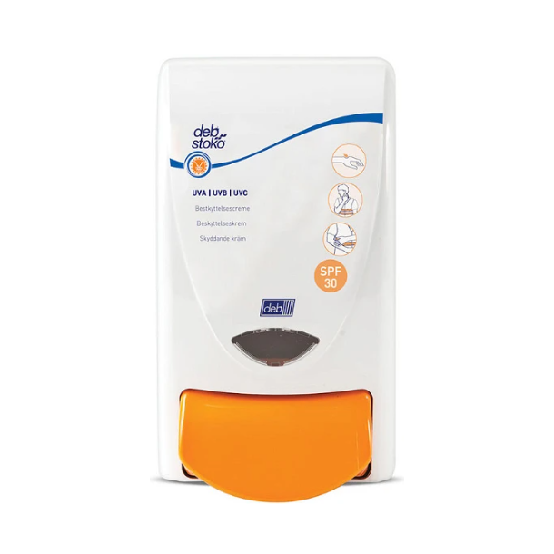 Deb Stoko sbedispenser 1L hvid/orange