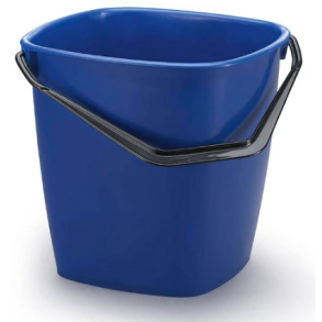 Durable rengringsspand 14 l bl 6 stk.