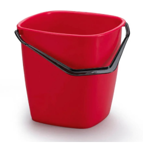 Durable rengringsspand 9,5 l rd 6 stk.