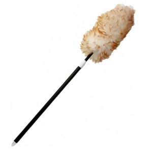 Stvkost af uld med teleskopskaft 78-110 cm