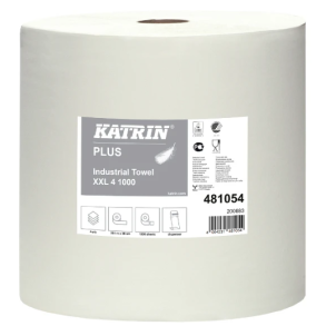  Katrin 481054 XXL Plus industrirulle 4lags hvid