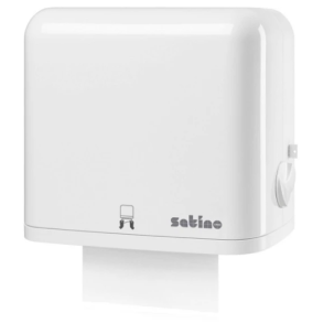 Satino Auto-Cut hndkldeark-dispenser hvid