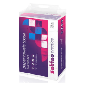 Satino Prestige hndkldeark 2lags 24x20cm 3750stk
