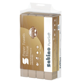  Satino PureSoft hndkldeark 2lags 20,6x32cm 3000ark