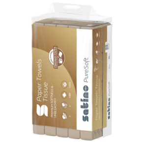 Satino PureSoft hndkldeark 2lags 24x23cm 3750stk