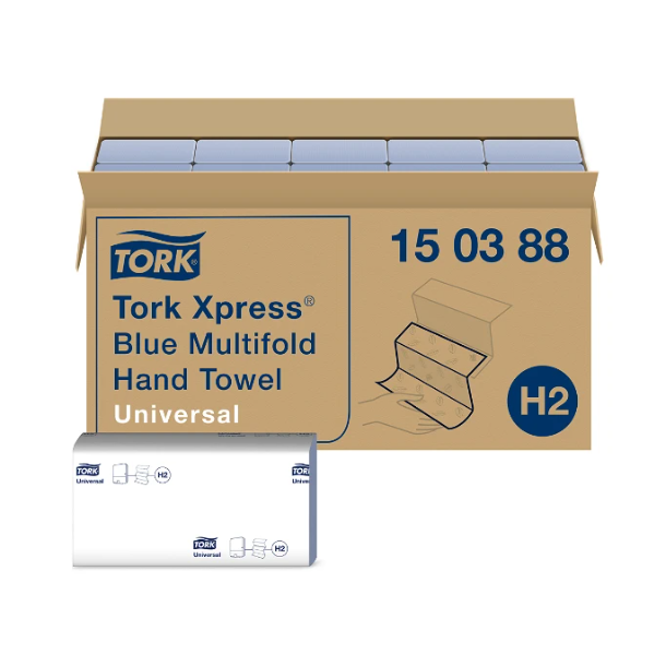 Tork 150388 Express hndkldeark 2lags H2 bl 4740ark