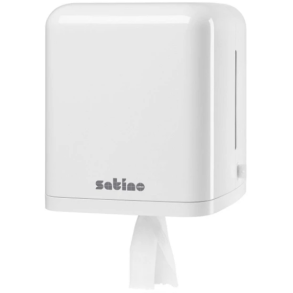 Satino Centerfeed papirdispenser hvid