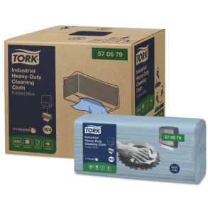  Tork 570579 Industri aftrringsklud W4 bl - 4 pk.
