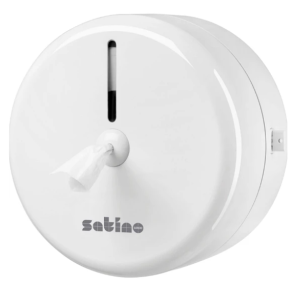 Satino Jumbo Centerfeed toiletpapirdispenser hvid
