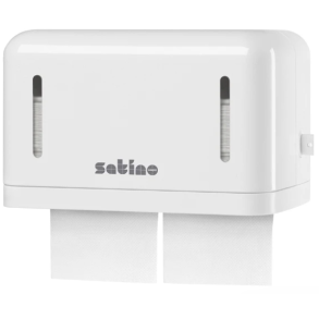 Satino Single Sheet toiletpapirdispenser hvid