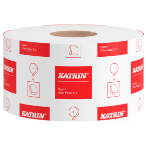 Katrin Gigant toiletpapir S2 2-lags hvid 106101 12 ruller