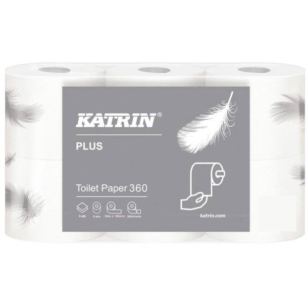 Katrin Plus 181003 2lags toiletpapir 42 ruller