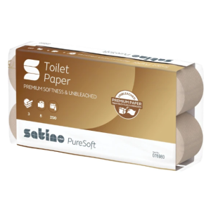 Satino PureSoft toiletpapir 3-lags 9,4cmx30m 72rl