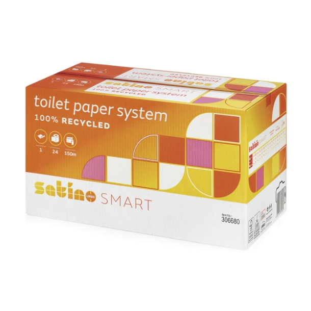 Satino Smart Jumbo 1lags toiletpapir 24 ruller