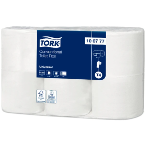 Tork 100777 Universal 2lags toiletpapir 44,8mx9,9cm 42ruller