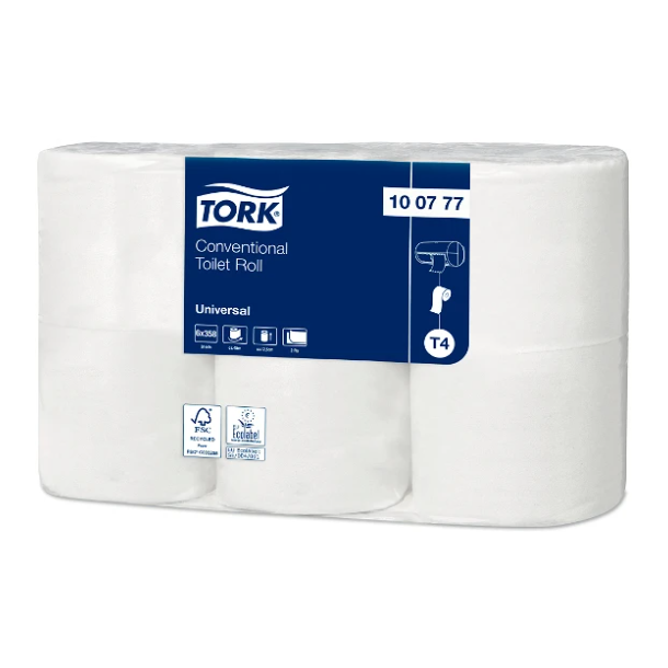 Tork 100777 Universal 2lags toiletpapir 44,8mx9,9cm 42ruller