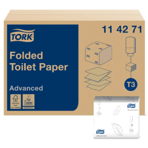  Tork 114271 Advanced T3 toiletpapir 19x11cm 8712ark
