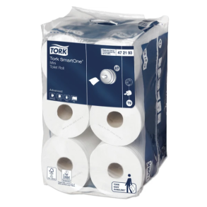 Tork 472193 SmartOne Mini 2lags toiletpapir 12 ruller