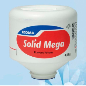 Ecolab Solid Mega maskinopvaskepulver 4,5kg