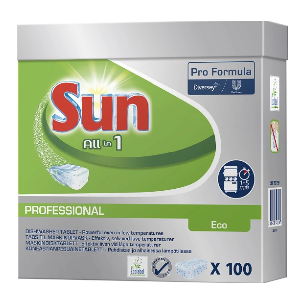 Sun Pro Eco opvasketabs All-in-One 100stk