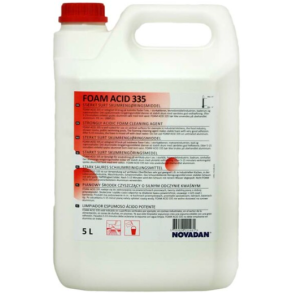 Kalkfjerner Foam Acid 335 skumrengring 5l