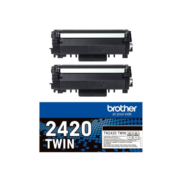 Brother TN2420 Twin (dobbeltpakning)