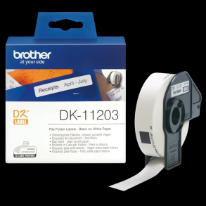 Brother DK-11203 Etiketter til filmapper 17 x 87 mm 300etikette(r)