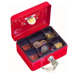 MINI PENGEKASSE M/MNTINDKAST