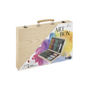 Art set, 79 dele i trkuffert