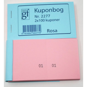 Kuponbog Rosa 1 stk