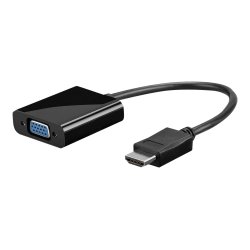HDMI til VGA Goobay Adapter Sort