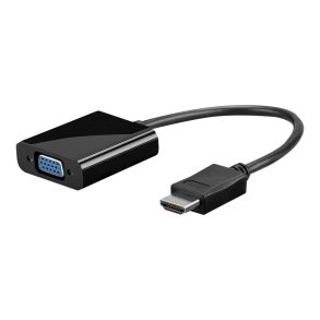 HDMI til VGA Goobay Adapter Sort