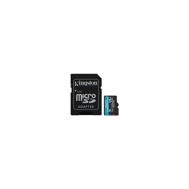 Kingston Technology Canvas Go! Plus MicroSD 128GB 200 MB/s