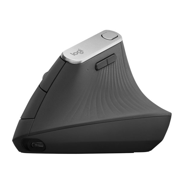 Logitech MX Vertical Optisk Trdls Sort