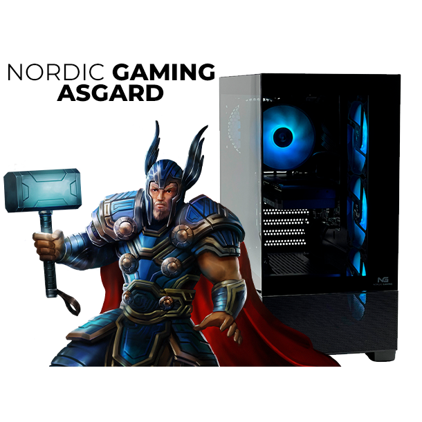 Nordic Gaming Asgard Thor V2 Gaming PC -  i7 32GB RTX4070 1TB