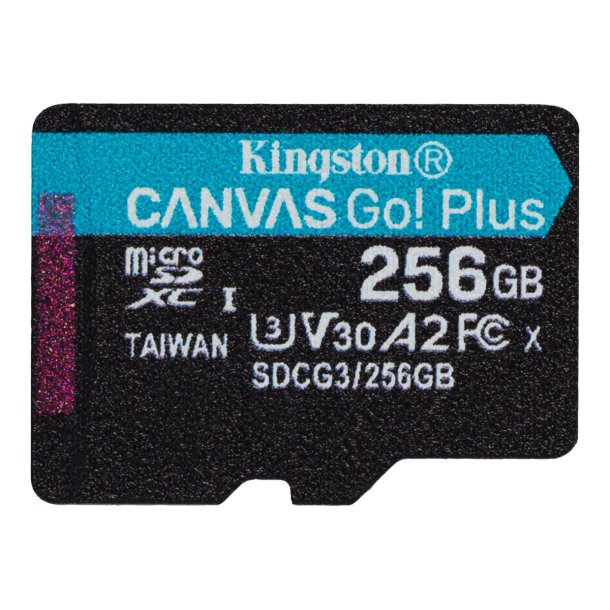 Kingston Canvas Go! Plus microSDXC 256GB 170MB/s