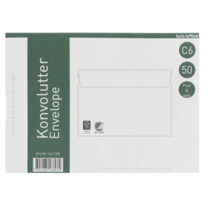 C6 Kuvert 50stk - BNT 561700