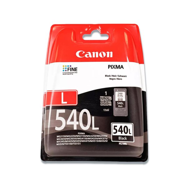 Bl�kpatron CANON PG-540L sort