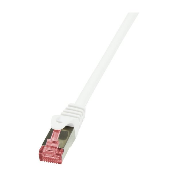 Patch cable Cat.6 S/FTP, PIMF, 5 M PrimeLine, white