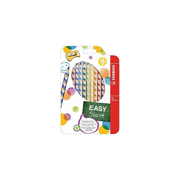 Stabilo Easycolors venstre 12