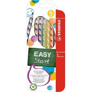 Stabilo Easycolors venstre 6stk