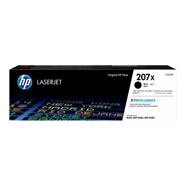 HP 207X Sort 3150 sider Toner W2210X