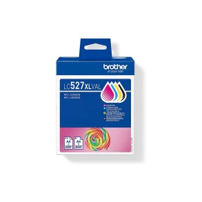 Brother LC 527XL Valuepack Sort/Gul/Magenta/Cyan