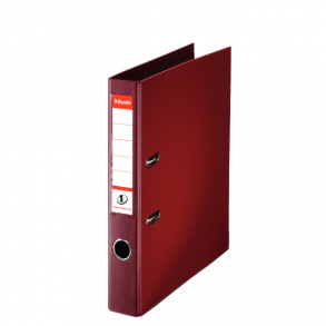 Brevordner Esselte No. 1 A4 bordeaux 50mm