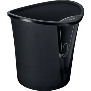 Papirkurv Esselte Basko 18 L Sort plast