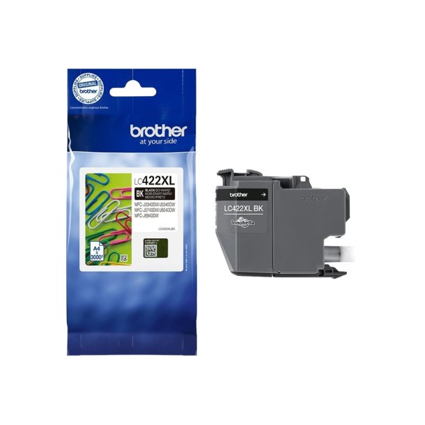 Brother LC 422XLBK 3000 sider